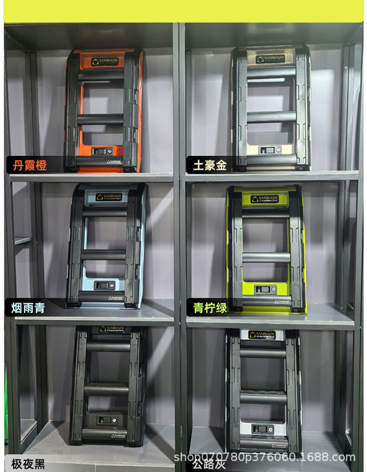Ask the world M9 roof rack roof frame ladder school bag side account equipment box mountain step curve roof platform travel ladder