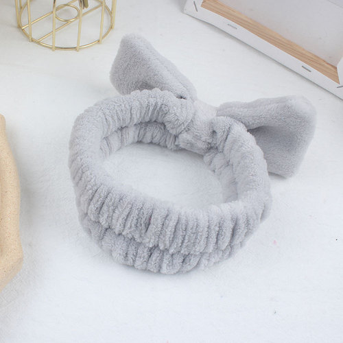 International Version Same Style Butterfly End Butterfly End Headband Face Washing Makeup Wide Edge Bun Headband Trendy Headband