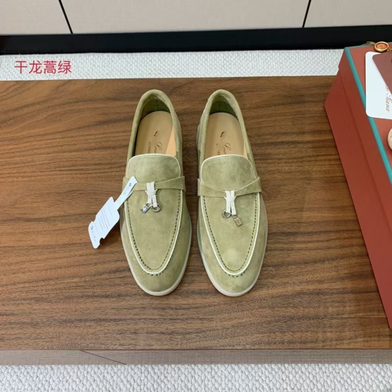 英伦羊绒金属锁扣一脚蹬休闲四季单鞋深口百搭乐福鞋中性情侣款|undefined