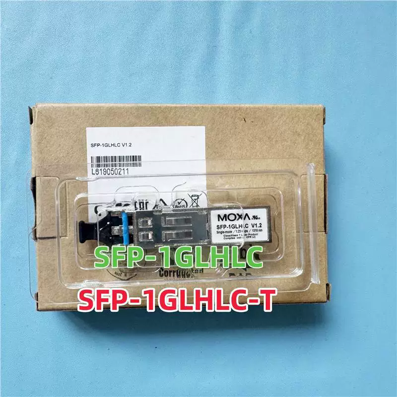 SFP-1GLHLC новый одномодовый гигабитный оптический модуль MOXA SFP-1GLHLC-T 30 км
