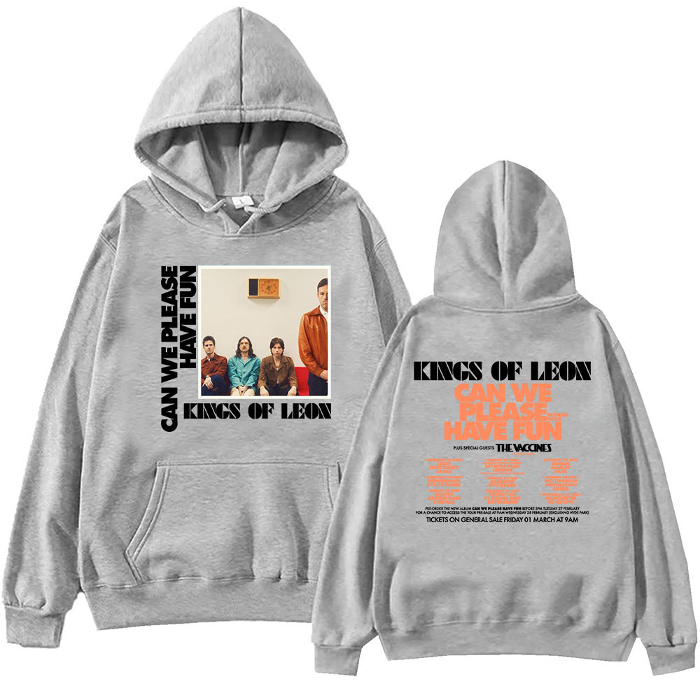Can We Please Have Fun Kings Of Leon Hoodie Harajuku Hip Hop