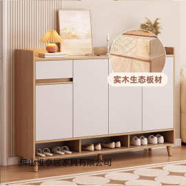 实木芯鞋柜家用门口室内入户玄关收纳柜新款2025爆款储物走廊鞋架