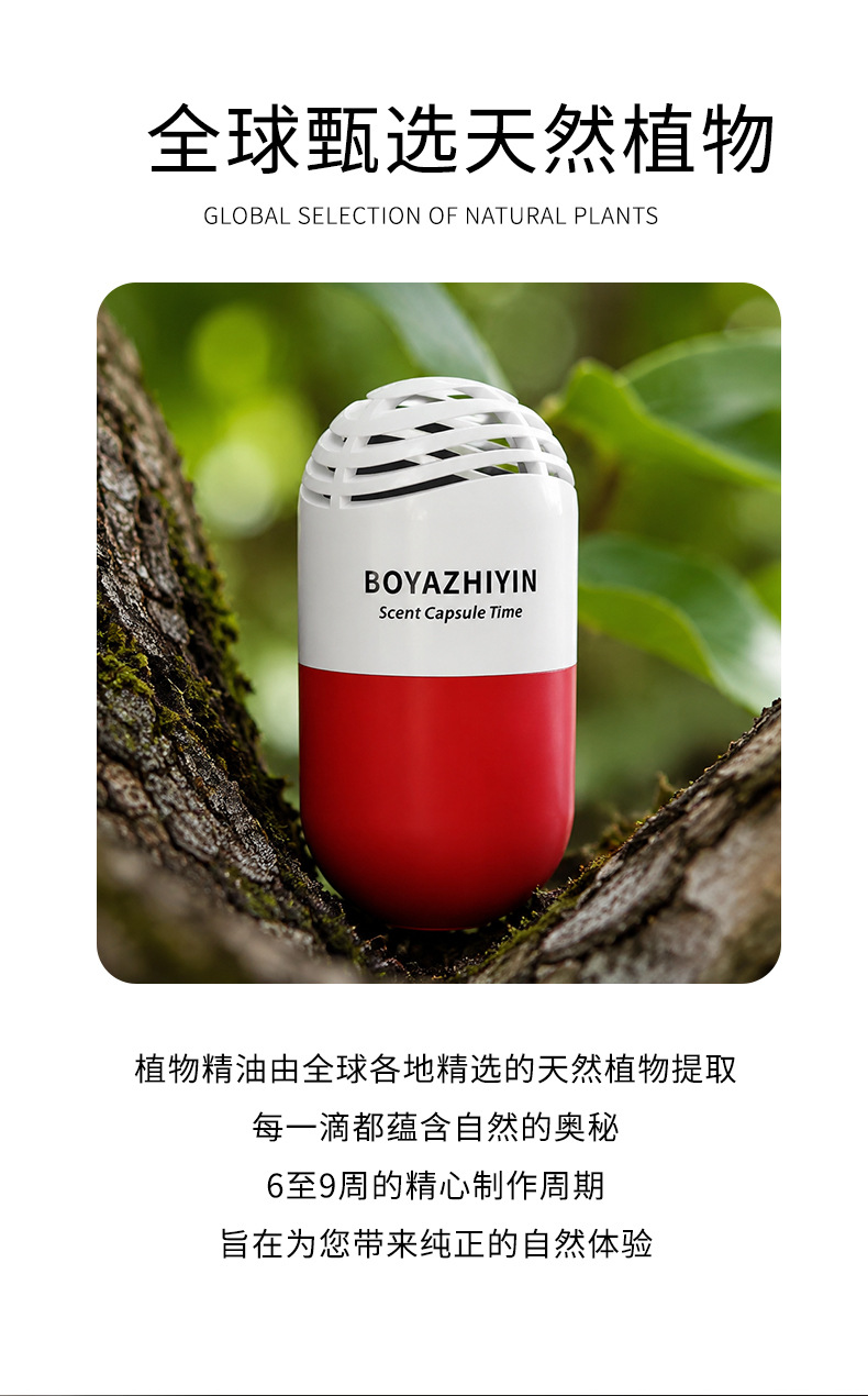 Big Brand Same-Scent Car Fragrance 2026 New Model Solid Fragrance for Car Long-Lasting Fragrance for Men in the Car