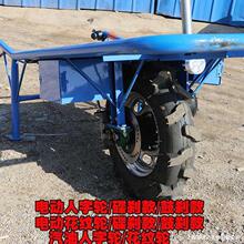 农用汽油电动鸡公车手推爬坡独轮车果园运输独轮小推车爬山虎爬坡