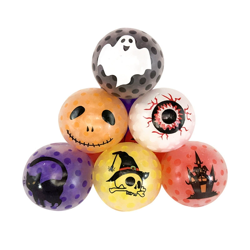Трансграничный Хэллоуин декомпрессионный шар призрак летучей мыши tpr щепотка праздничная декомпрессионная игрушка щепотка шара для волос