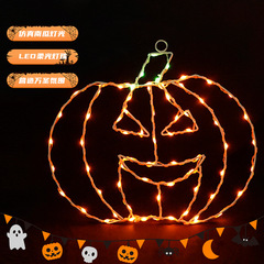 国境を越えた新しい祝日灯ハロウィーンショーウインドー灯室内外装飾灯鬼節に防水鉄芸造形灯を配置する