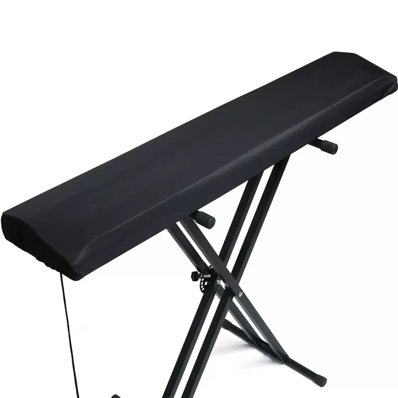 批发带抽绳防尘88键电子钢琴罩 61键电子琴罩 黑色全罩电钢琴罩