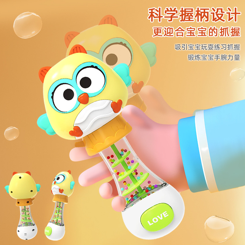 跨境热销婴幼儿早教学龄前益智软胶卡通动物按压发声认知互动玩具|undefined