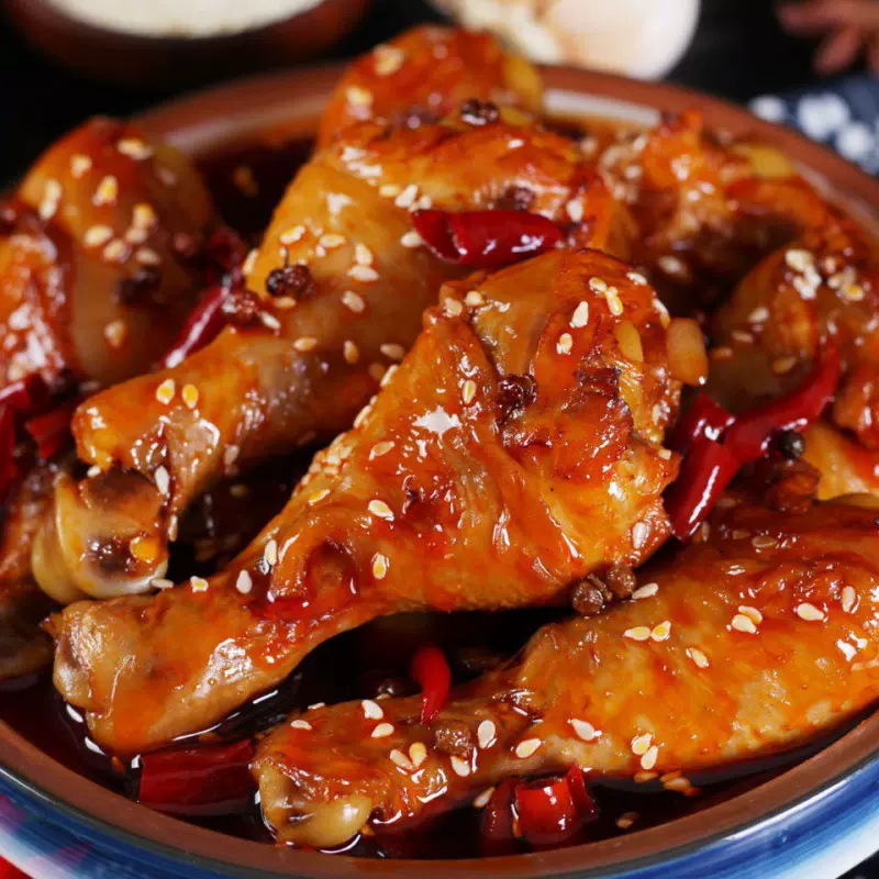 一品八方麻辣鸡腿开袋即食网红零食四川特产小吃香辣熟食休闲食品