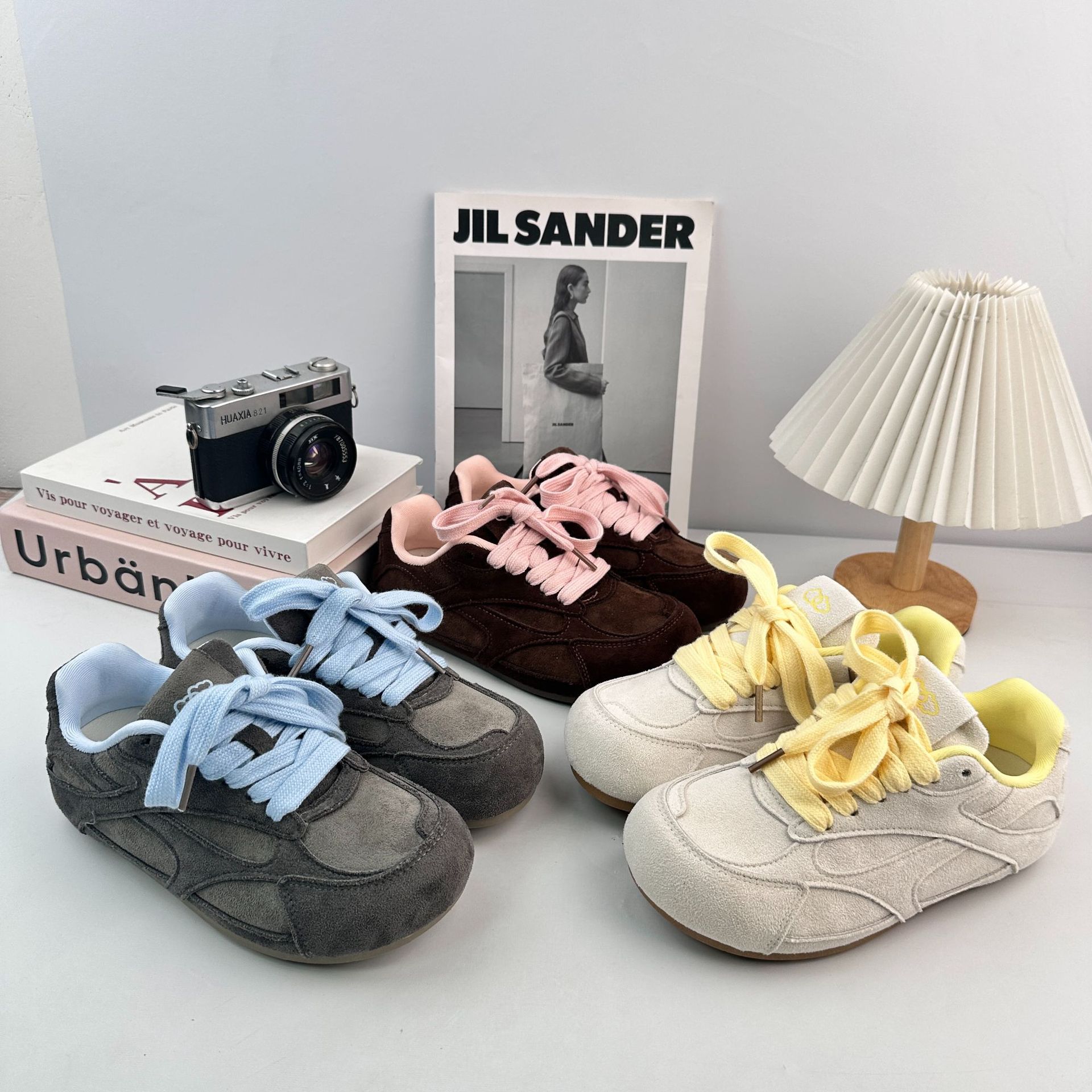 Yuanbo 2025 otoño nuevo zapato de skate estudiantil en línea popularidad en vivo retrófeo bonito deportivo universal Agam zapatos de mujer