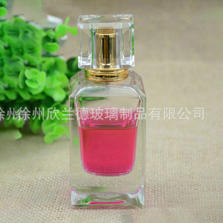 厂家供应  80ml   喷雾玻璃瓶 香水瓶