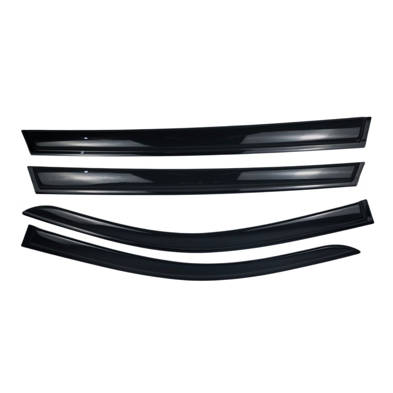 Suitable for 17-25 Volkswagen Tiguan L, acrylic car rain visors, rain shields, exterior modification accessories