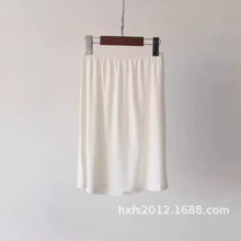 春夏女装莫代尔防走光内衬裙半身打底裙百搭蕾丝花边防透内穿短裙