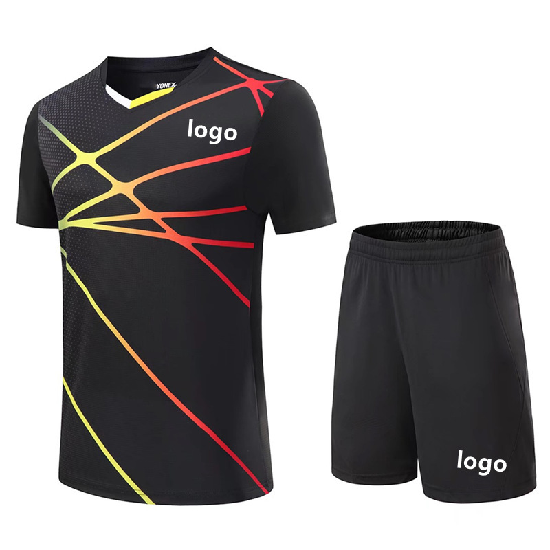 2021 summer badminton uniforms men and w...