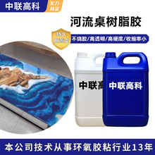 Epoxy2:1环氧树脂环保水晶滴胶ab硬胶电子灌封河流桌晶瓷画胶水