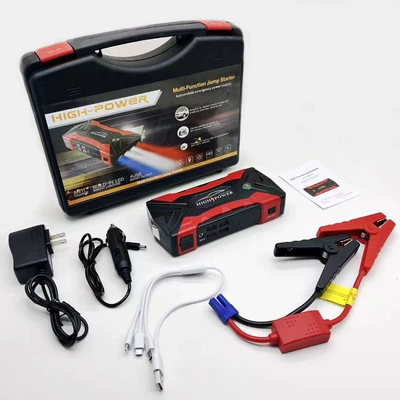 Qy33 Car Emergency Starting Power Supply, Large-Capacity 12V Car Charger, Battery Rescue Emergency Charger (Kempinq və səyahət) - standard-small-bag
