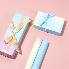 誕生日ホリデーギフトブックカバー学生包装ギフトボックスギフト紙グラデーションギフト包装紙メーカー卸売