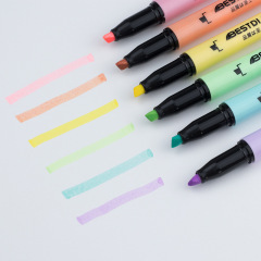 Punctuation RM1509 highlighter student color oblique head eye protection color graffiti marker notebook pen