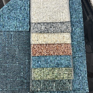 Thickened Mosaic Sofa Fabric Mosaic Pattern Modern Simple Pillow Fabric Single Chair Fabric