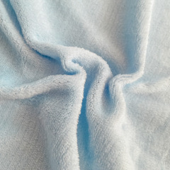 Winter Milk Fleece Four-Piece Bed Set with A-B Double Sides, Napped Washed Cotton Sheet and Comforter Cover, Fleece Lined and Thickened Single-Sided Coral Fleece