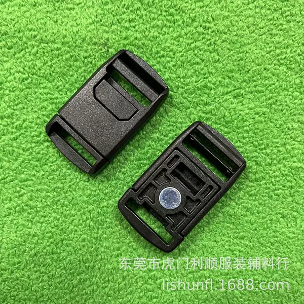 Plastic Spot 20mm Magnet Buckle 6 Points Luggage Accessories Magnetic Buckle School Bag Buckle Magnetic Buckle