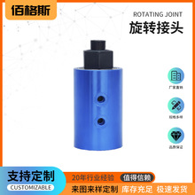 高压不锈钢旋转接头螺纹连接直通转接头高速液压厂家现货耐用双头