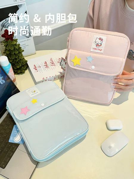 Sanrio Genuine Cartoon Fashion iPad Tablet Storage Bag Inner Bag Autumn and Winter 11inch Laptop Bag