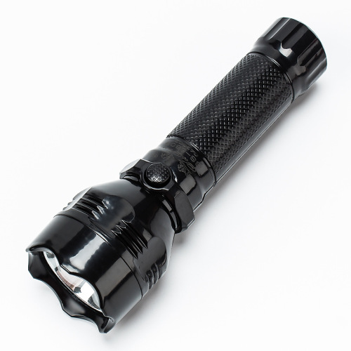 Strong light LED rechargeable flashlight household portable 18650 lithium removable battery rechargeable dual-use flashlight