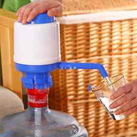 批发手压式桶装纯净水抽水器水桶按压抽水饮水机压水泵家用吸水出