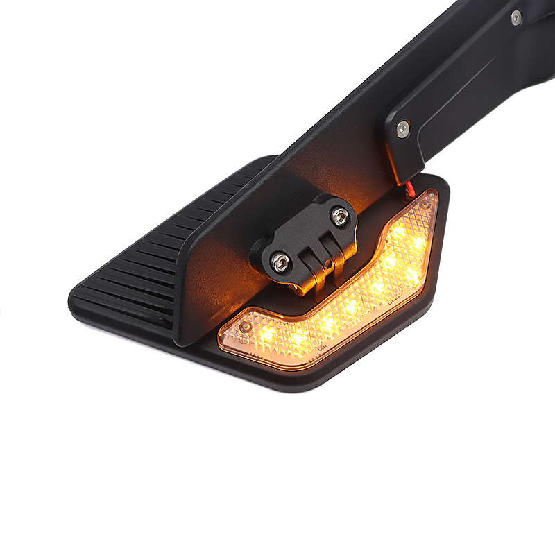 Suitable for Ducati Streetfighter V4 696 796 795 797 Motorcycle Fixed Wing Rearview Mirror with Turn Signal Light