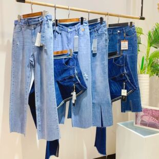 Brand Discount Women's New Jeans Wholesale Miscellaneous Styles Thirteen Rows New Tail Order Live Broadcast Physical Supply