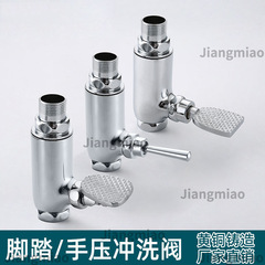 全銅縦型足踏み水弁しゃがみ便器足踏み弁トイレスイッチしゃがみ穴トイレ足踏み式洗浄弁