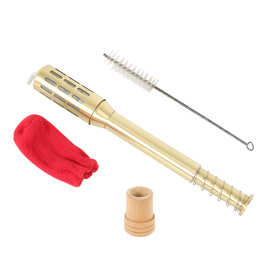 纯铜艾灸棒手握艾草条滚动大号温灸棒艾灸盒随身灸家用温灸器具