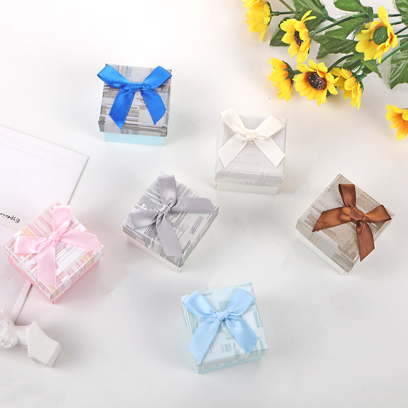 厂家直供2025新款时尚戒指包装首饰盒 饰品珠宝项链盒礼品盒