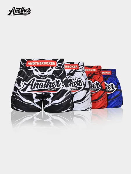 ANOTHERBOXER new marble-patterned martial arts training shorts, boxing competition shorts, adult UFC training pants
