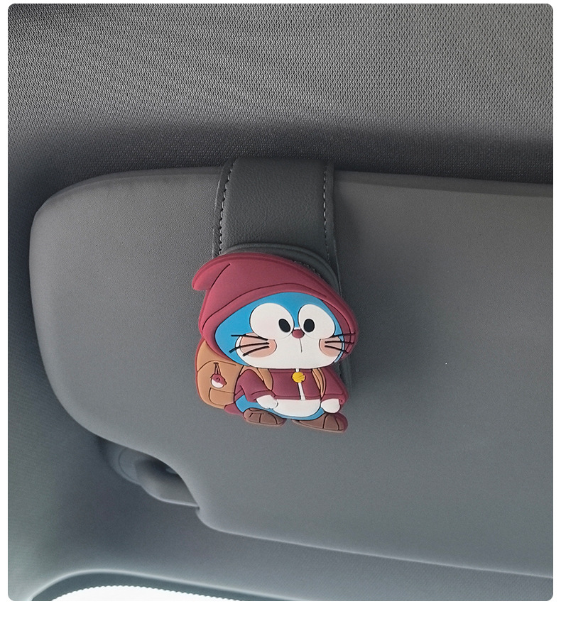 Car Glasses Clip Car Sun Visor Storage Clip Multi-Functional Car Driver's Sunglasses Sunglasses Storage Rack for Men