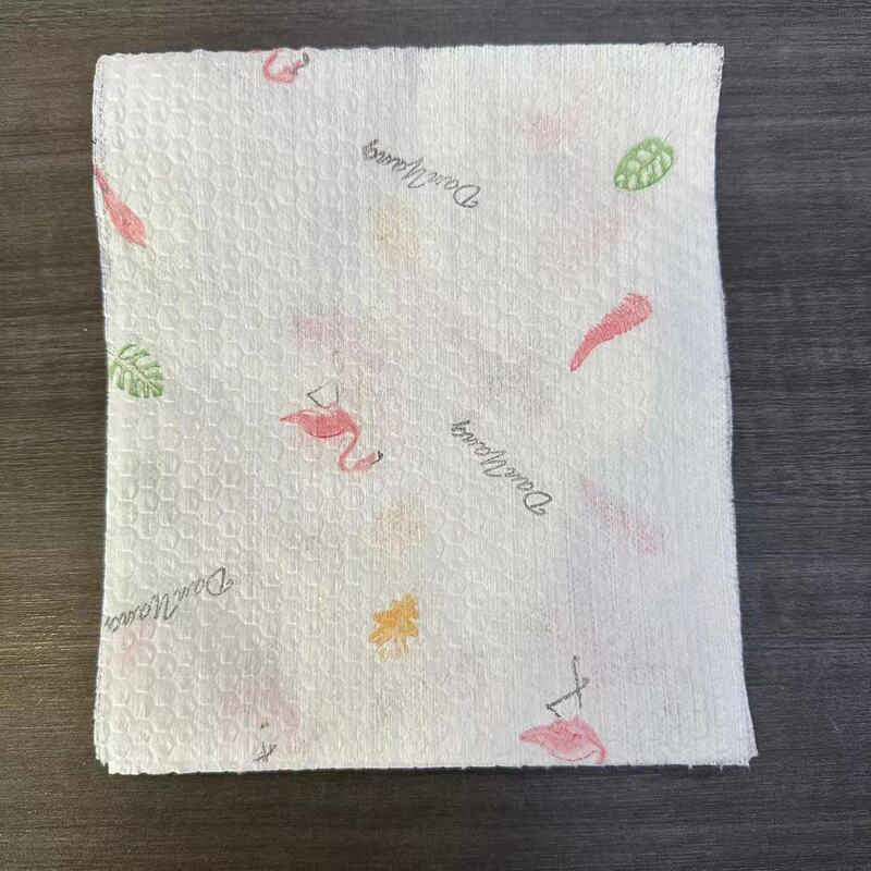 キッチン用使い捨て雑巾、糸くずが出ない、強力吸水、キッチン専用ペーパータオル、引き出し式、乾湿両用、便利な雑巾|undefined
