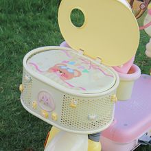 适用爱玛元宇宙play黄油小熊后视镜电动车反光镜高清可爱装饰配件