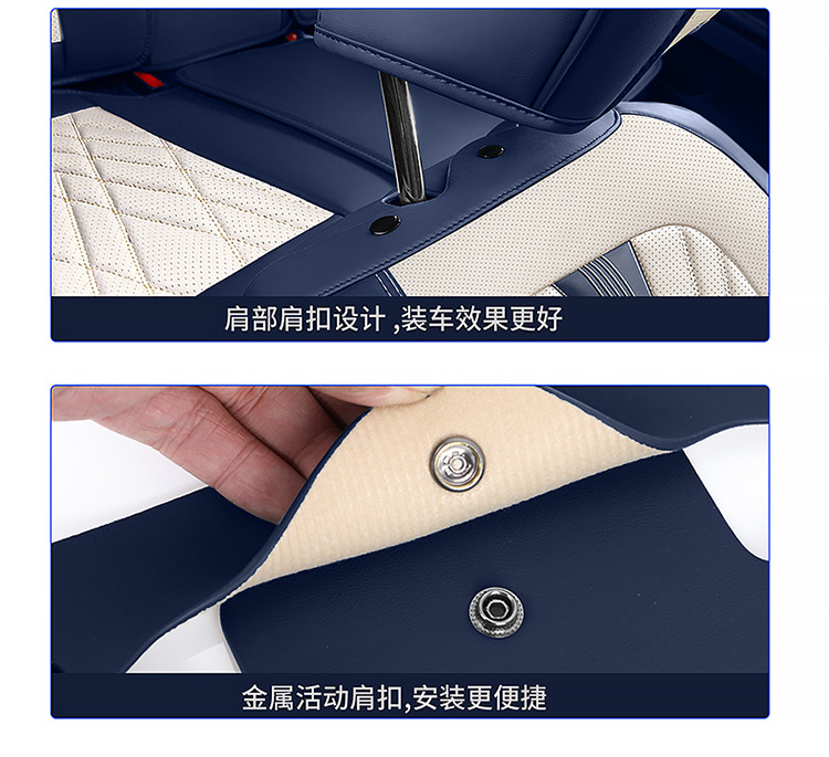 2025 Summer New Nappa Leather All-Season Car Seat Covers Amazon Cross-Border Wholesale Car Seat Cushions