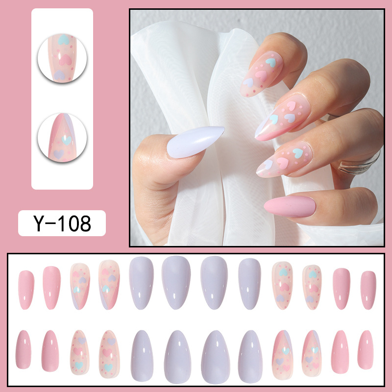 Simple Style Gradient Color Plastic Nail Patches 1 Set display picture 24
