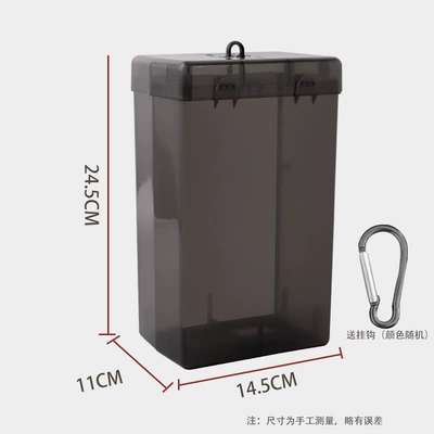 Outdoor Charging, Other Electric Vehicle Accessories - black-hook-rainproof-charger-box