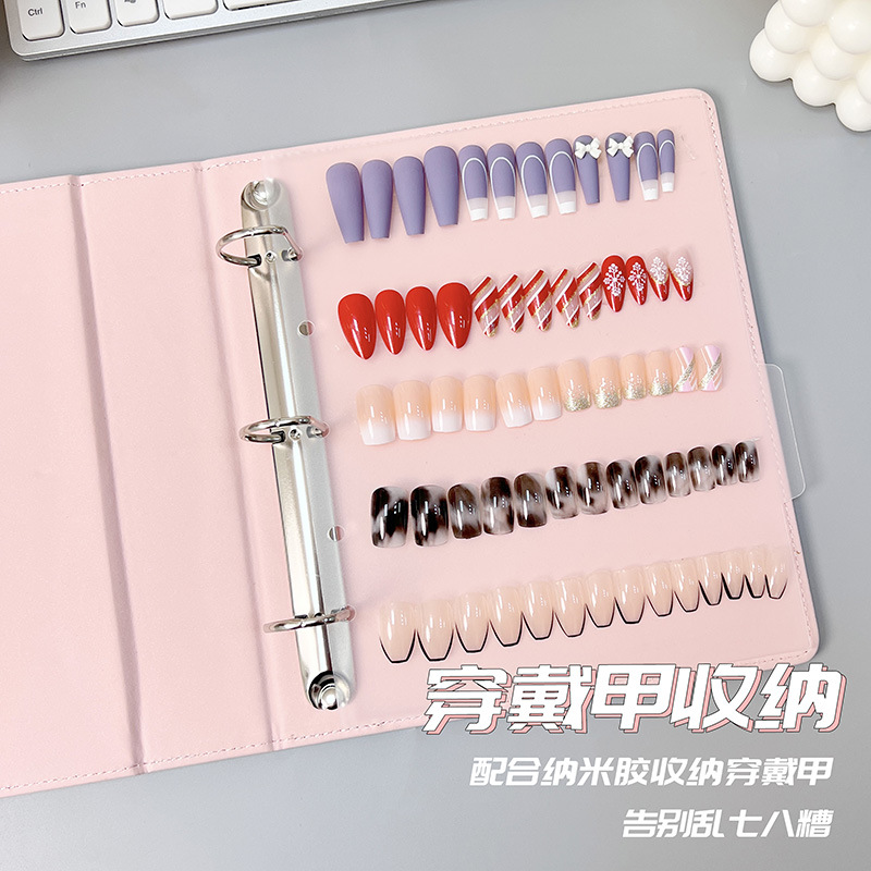 A4 transparent 11-hole ring binder replacement core PP separator page ring binder notebook index divider page cover display board