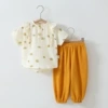 Lemon (women's gauze set) is large and recommended to take a small size