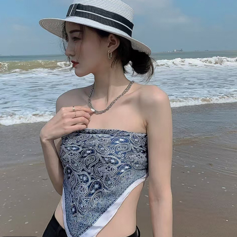 老钱风优雅搭配领巾小方巾70cm韩系新款丝巾女高级感复古百搭印花|undefined