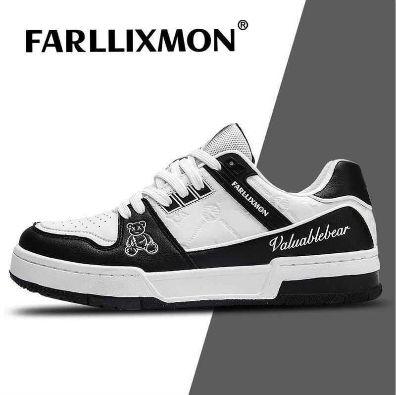 Super Fire Bear Four Seasons All-match Fashion Lovers Board Shoes Trendy Cool Fluorescent Platform Low-top Casual sneaker