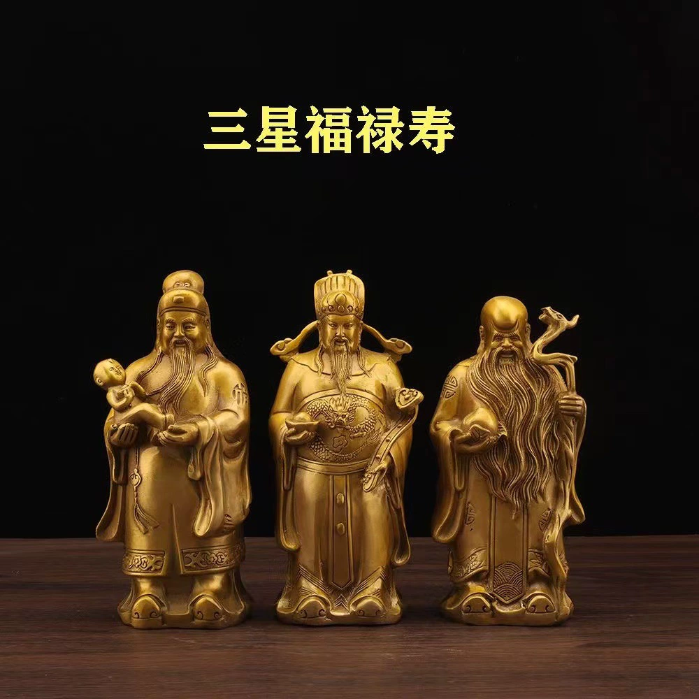 Латунная статуя Будды, украшения, подарки на день рождения, домашнее кабинет, гостиная, новоселье, новое украшение для дома, поделки T