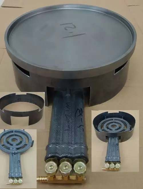 60cm 냄비 + 57cm 링 + 스토브