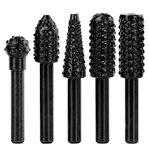 Woodworking rotary file grinding drill bit wood slotting drill bit hardwood grinding engraving tool special electric grinding head