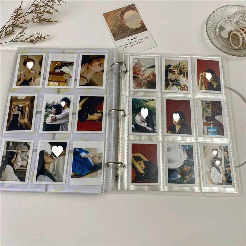 Фотоальбом большой емкости Ins Polaroid 3inch ломтик открытка альбом для погони за звездами маленькая открытка альбом для хранения с отрывными листами