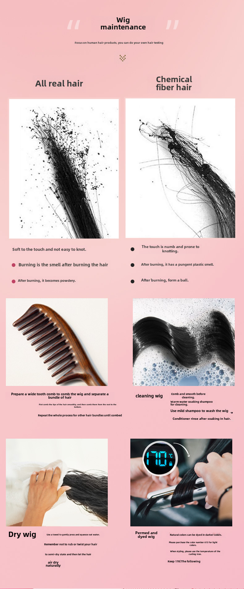 Synthetische Deep Wave Bob Perücke Mit Lace Front Für Damen_voghion.com